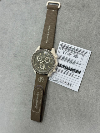 MOONSWATCH DESERT (2 pulseiras)
