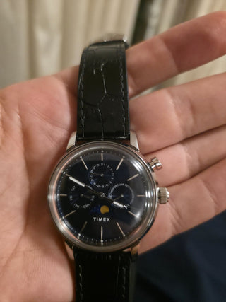 Timex Marlin Moonphase Azul