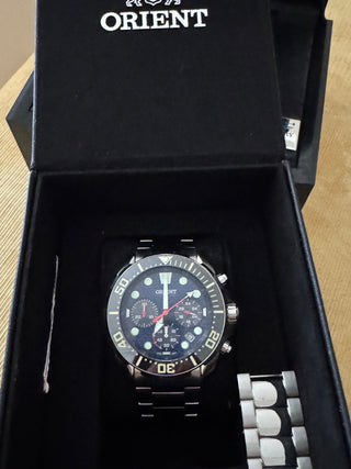 Orient Solartech Cronógrafo
