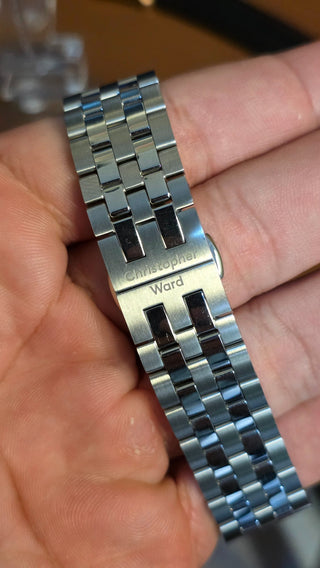 Relógio Christopher Ward C63 Sealander Gmt Automático Azul