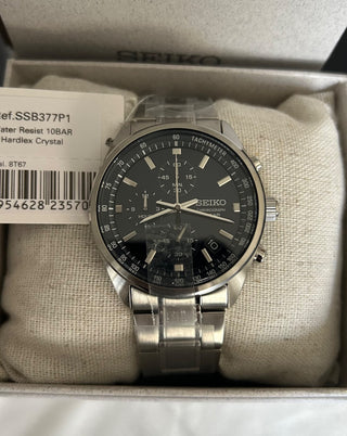SEIKO  Chronograph Quartz Blue Dial