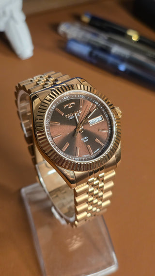 Relógio Technos Automático Riviera Rosé - Sem uso