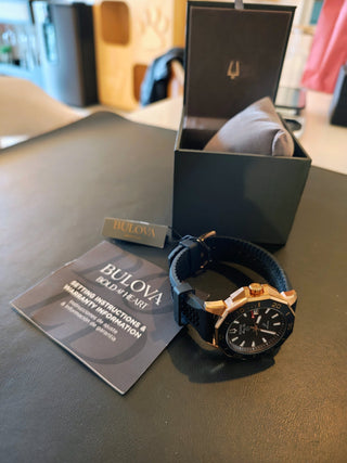 Bulova Marine Star Precisionist Rose Gold / Marrom