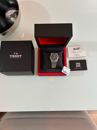 Tissot PRX POWERMATIC 80 35MM AZUL NOVO