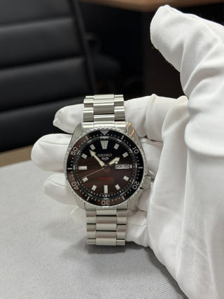 Seiko 5 Sports Black
