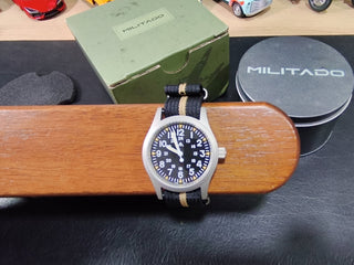 Militado ML05 VH31 Seiko movimento de varredura