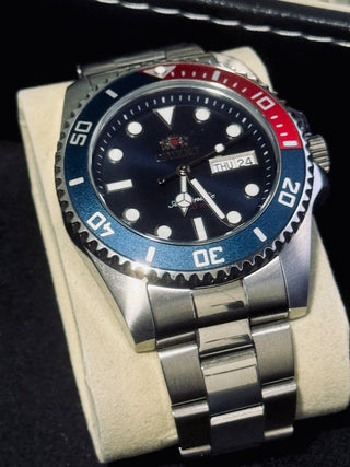 Orient Submariner Pepsi - Impecável