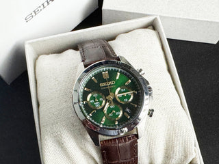 Relógio Seiko Selection (Spirit) Quartz Chronograph Masculino, SBTR017 - JDM