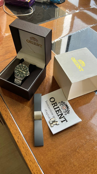 Orient Kamasu Diver Green JDM (Kanji)