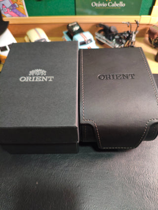Orient solartech neo vintage cronógrafo