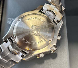 Relógio TAG Heuer Link Chronograph, 42 mm, Quartzo