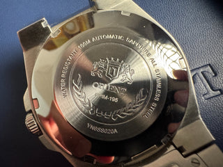 Orient 3 Stars Bracelete Integrado 38mm Edição Limitada Impala