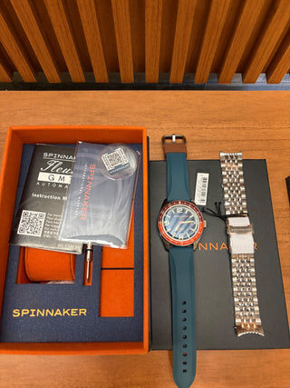 Spinnaker Fleuss GMT sem uso