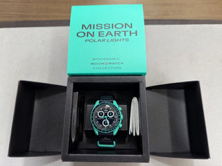 MOONSWATCH POLAR LIGHTS (raro)