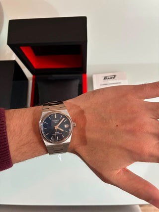Tissot PRX POWERMATIC 80 35MM AZUL NOVO