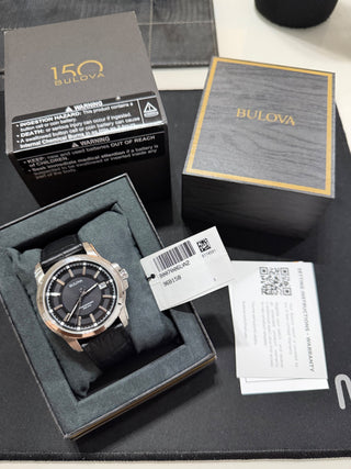 Bulova Precisionist 42mm Quartzo 262 kHz 16 pulsos por segundo - 96B158