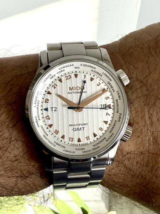 [VENDIDO] Relógio Mido GMT automático - Relógio Mido GMT