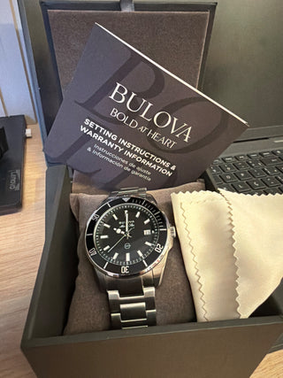 Bulova Marine Star Black Dial