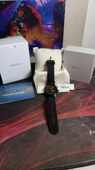 Seiko 5 Sports SRPH33K1 Automático 39mm Preto e Laranja