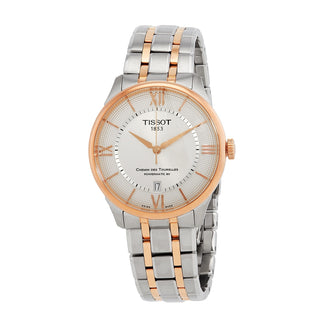 Tissot Chemin Des Tourelles Powermatic 80 Prata/Ouro