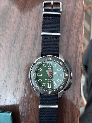Orient M-Force Land Verde - Made in Japan