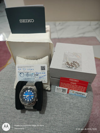 Relógio Seiko manta ray
