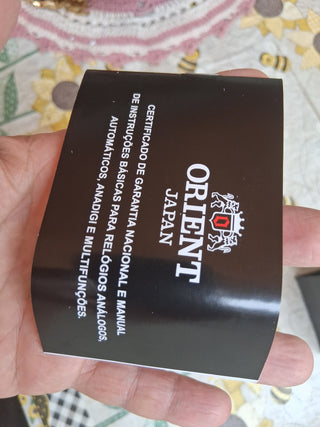 Relógio Orient 3 estrelas