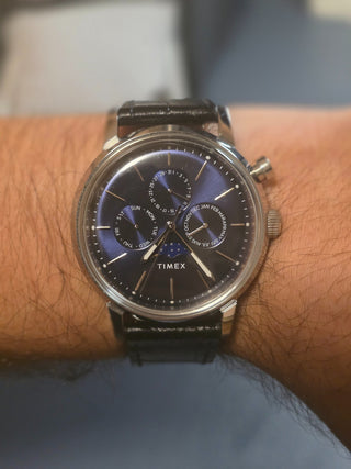 Timex Marlin Moonphase Azul