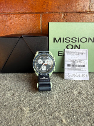 Omega x swatch mission to earth