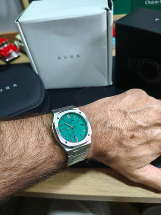 Aura Watch Data 003 Turquesa