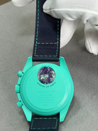 MOONSWATCH POLAR LIGHTS (raro)