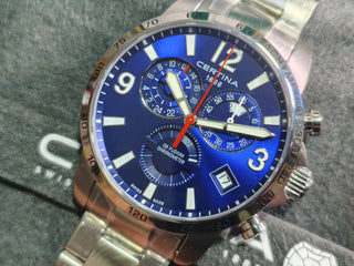 CERTINA DS PODIUM CHRONOGRAPH GMT CHRONOMETER Swiss made cert. Cosc