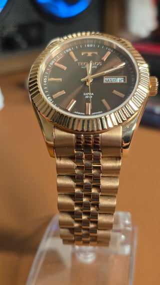 Relógio Technos Automático Riviera Rosé - Sem uso