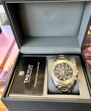 Relógio TAG Heuer Link Chronograph, 42 mm, Quartzo