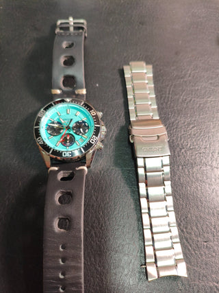 Orient solartech cronógrafo