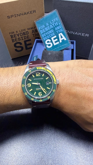 Spinnaker Fleus Lagoon Green