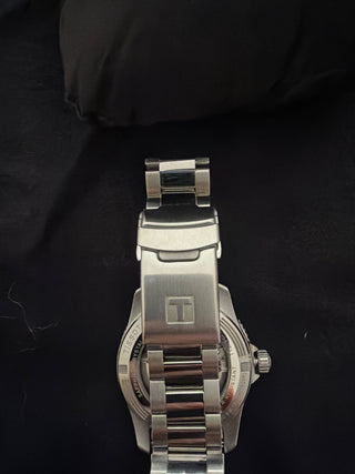 Tissot, modelo seastar 1000 powermatic 800 preto, 40mm.