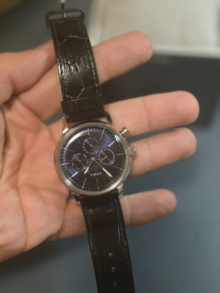 Timex Marlin Moonphase Azul